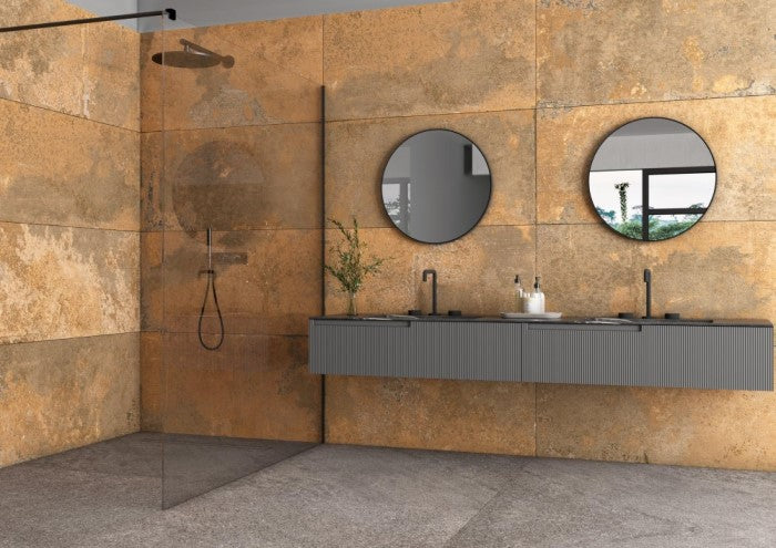 Vloer- en wandtegel Brook Rusteel 120x120 rett - foto 2