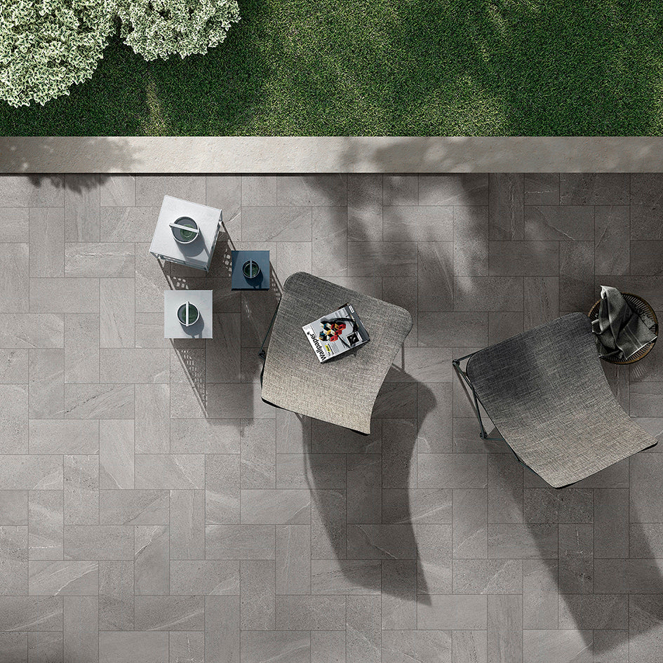 Vloer- en wandtegel Burlington Grey 80x80 rett - foto 4
