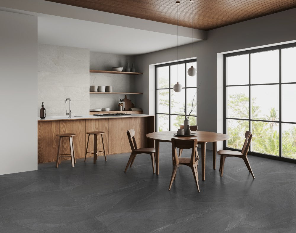 Vloer- en wandtegel Burlington Smoke 60x120 rett - foto 3