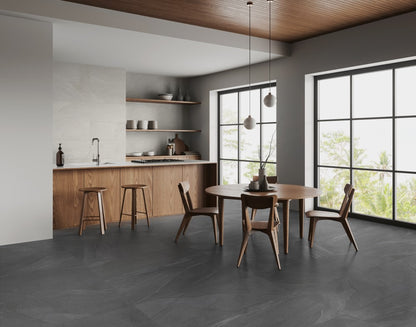 Vloer- en wandtegel Burlington Smoke 80x80 rett - foto 3