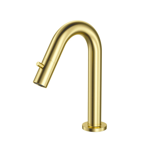 Aloni Koudwaterkraan 1/2 | Geborsteld Goud