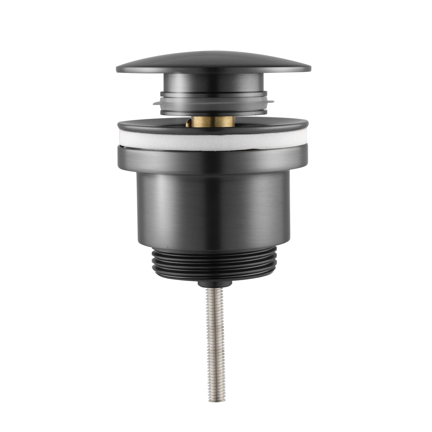 Aloni Clickwaste Push Up 5/4 | Gunmetal Grijs | Sanitairwinkel