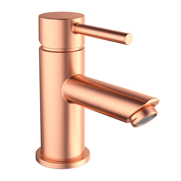 Aloni Basin Mixer Tap | Brushed Copper