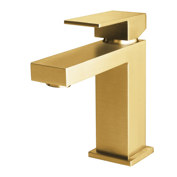 Aloni Chan Wastafelmengkraan | Square | Geborsteld Goud