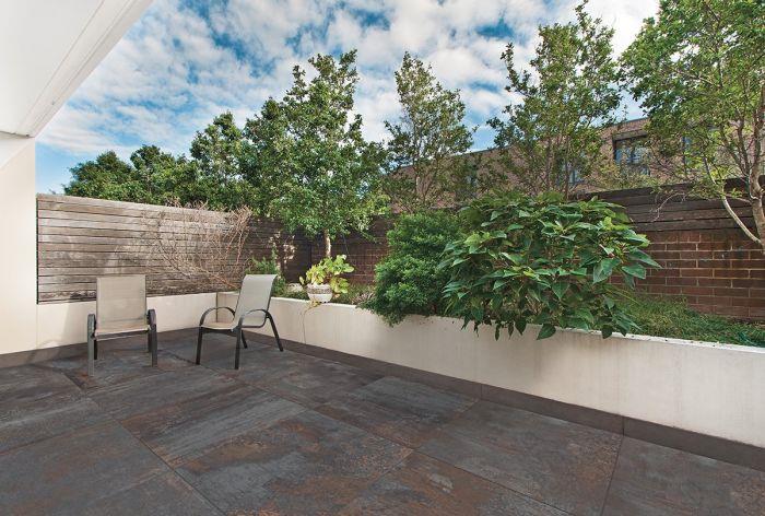 Buiten Tegel Flatiron Black 60x60x2 rett - WDtegels