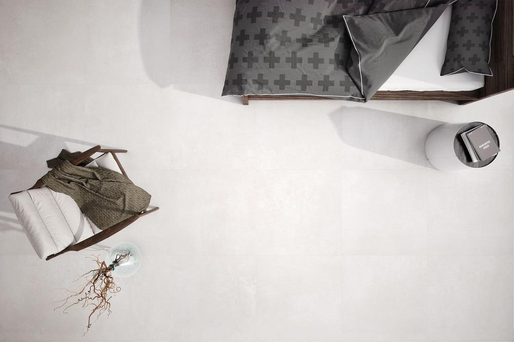 Neutra White 75x75 rett vloertegels / wandtegels - WDtegels