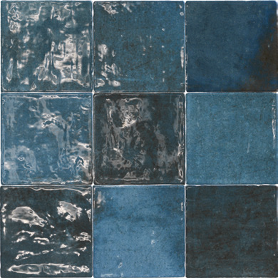 Wandtegel Class Zellige Azul Oscuro 10x10