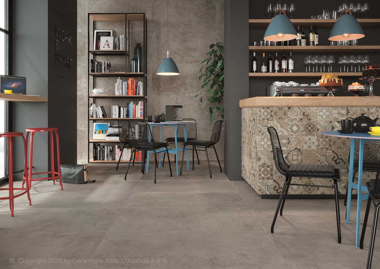 Betonlook Tegel Codec Grey 60x120 rett