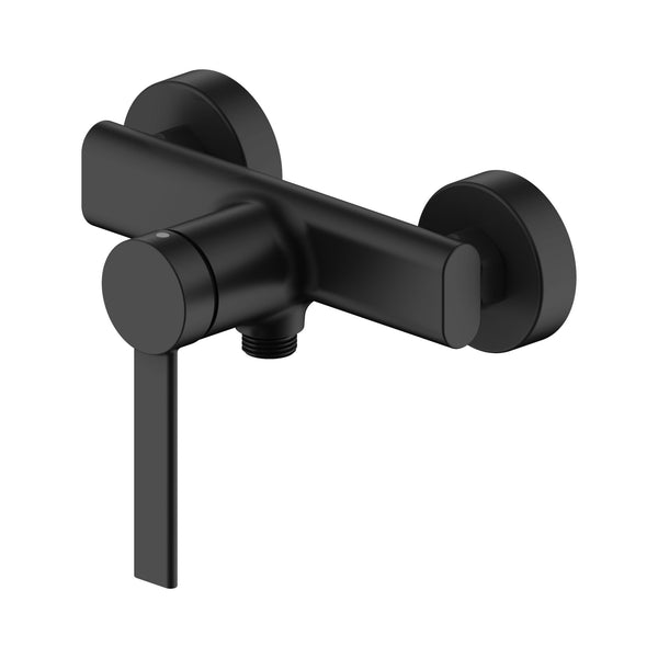 Aloni Edge Shower Mixer | Matt Black