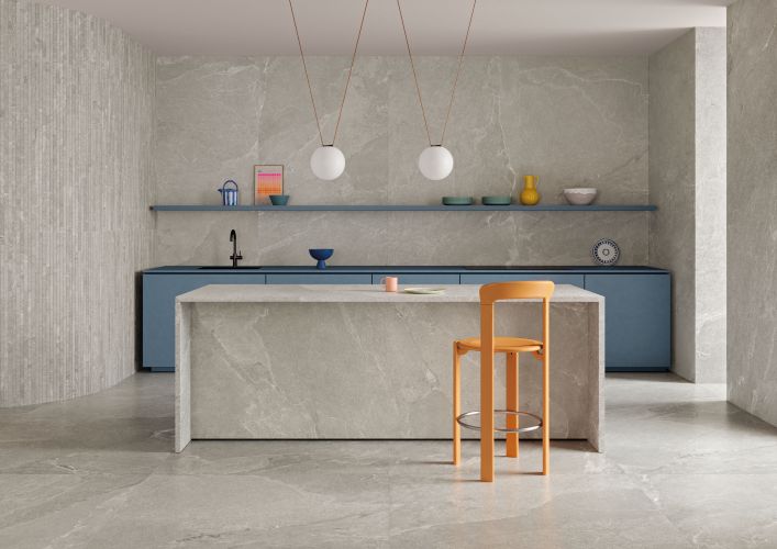 Vloer- en wandtegel Darcia Grey 120x120 rett - foto 2
