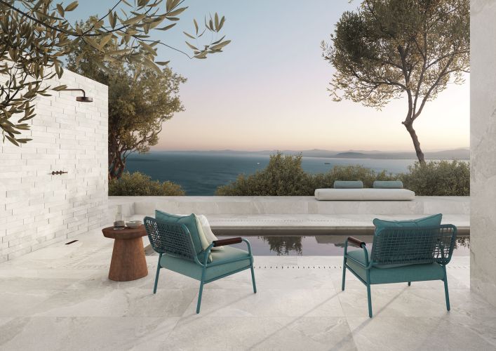 Vloer- en wandtegel Darcia Grey 80x80 rett - foto 3
