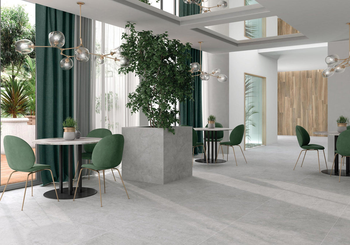 Vloer- en wandtegel Dev Silver 90x90 rett - foto 2
