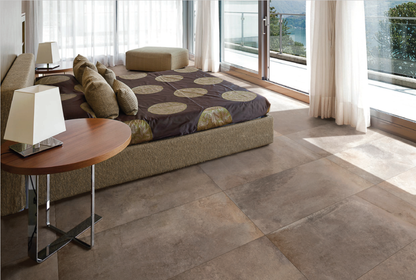 Vloer- en wandtegel Disk Brown 90x90 rett - foto 3