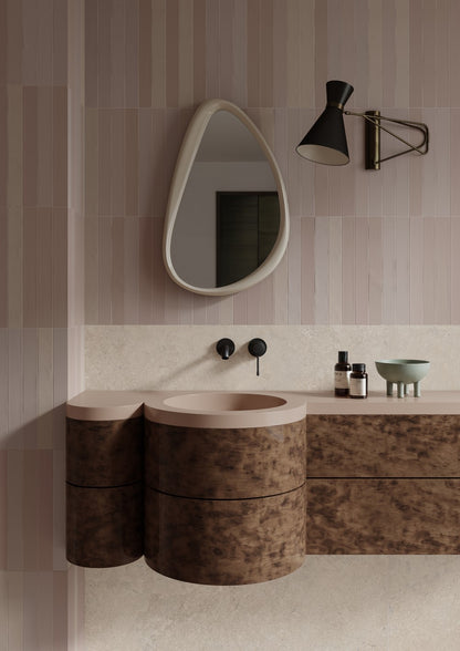 Vloer- en wandtegel Neo Mild Pink 4,6x37,5 - foto 2