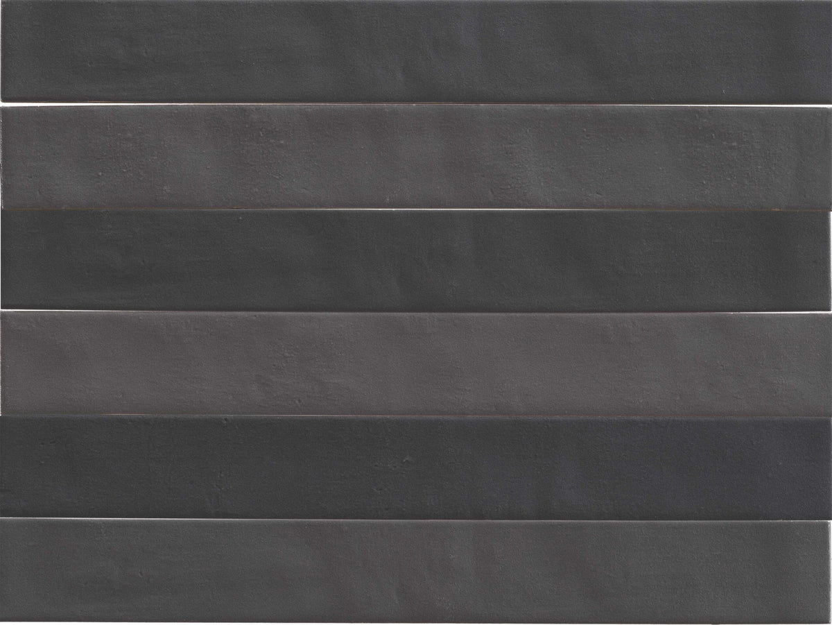 Vloer- en wandtegel Neo Intense Grey 4,6x37,5
