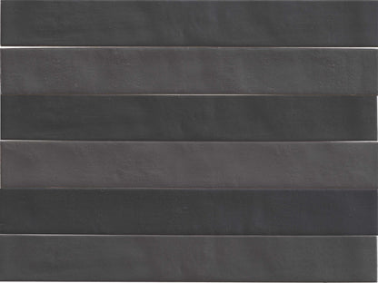 Vloer- en wandtegel Neo Intense Grey 4,6x37,5
