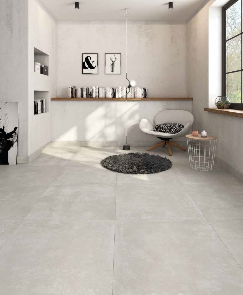 Vloer- en wandtegel Ess Gris 75x75 rett - foto 2