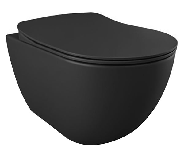 Design Wall-Mounted WC | Bidet | Matt Anthracite