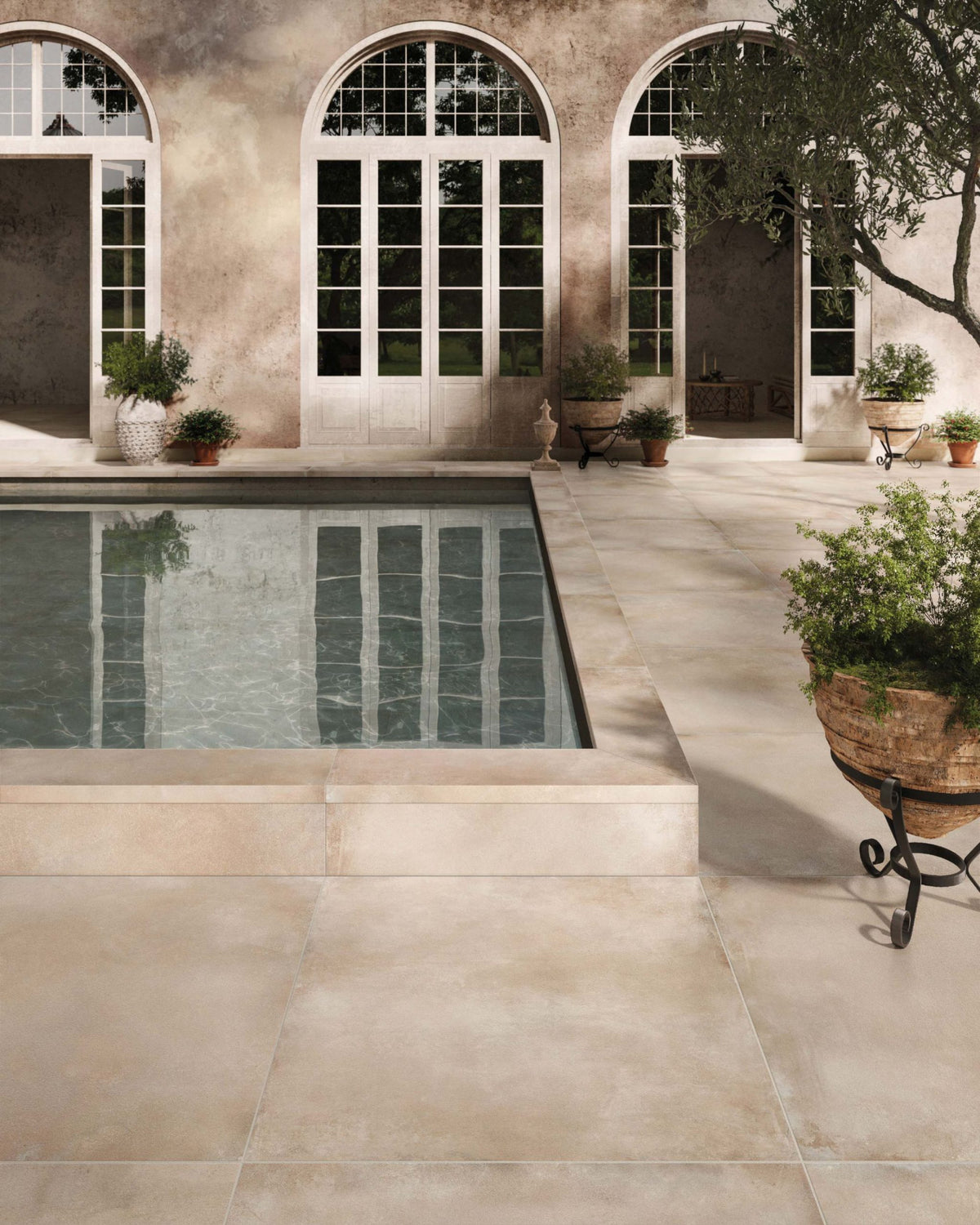 Vloer- en wandtegel Fresco Beige 60x60 rett - foto 3