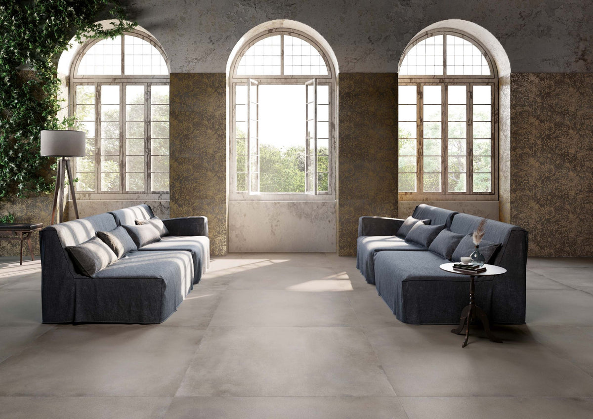 Vloer- en wandtegel Fresco Grey 80x80 rett - foto 2