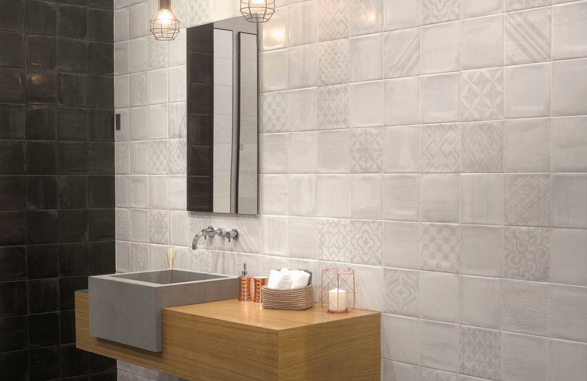 Wandtegel Heritage Grey 20x20 - foto 5