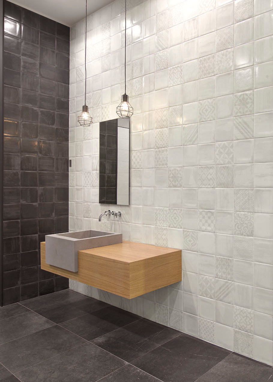 Wandtegel Heritage Grey 20x20 - foto 2