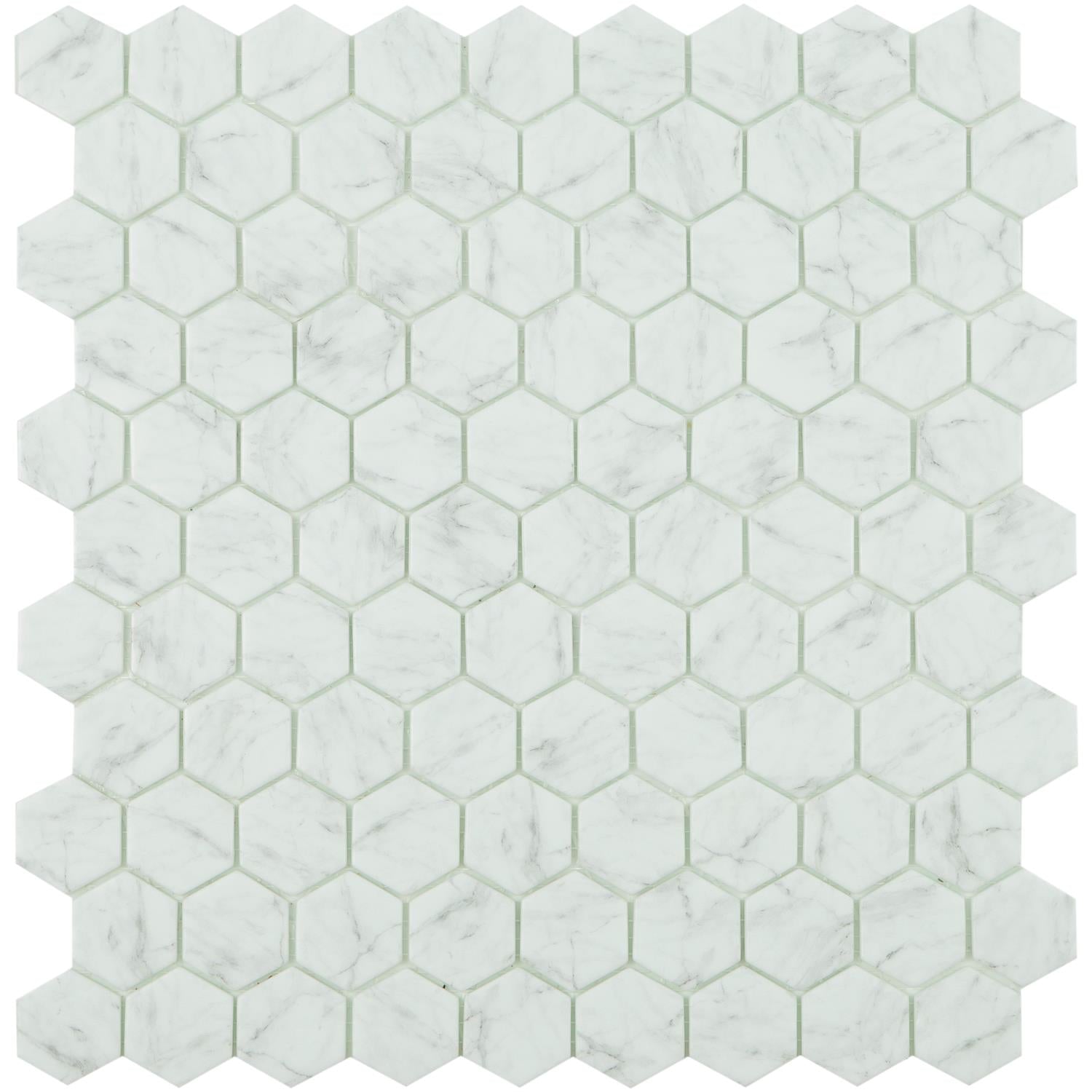 By Goof mozaiek hexagon statuario 3,5x3,5cm - WDtegels
