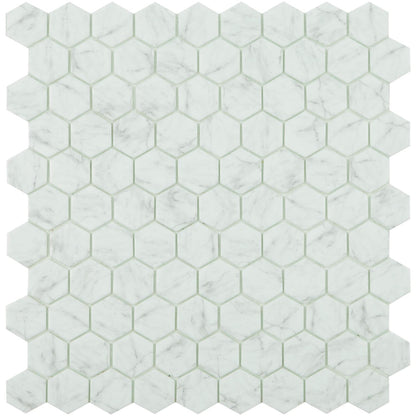 By Goof mozaiek hexagon statuario 3,5x3,5cm - WDtegels