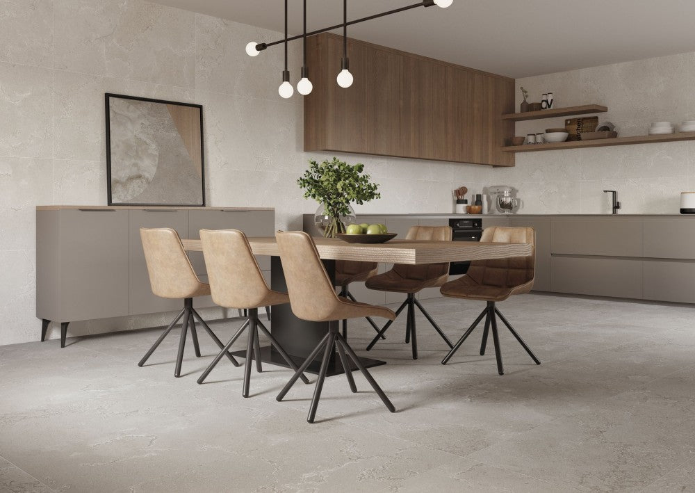 Vloer- en wandtegel Incru Grey 100x100 rett - foto 2