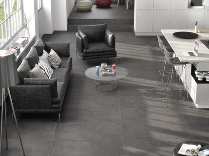 Vloertegel Neutra Antracite 75x75 rett - WDtegels