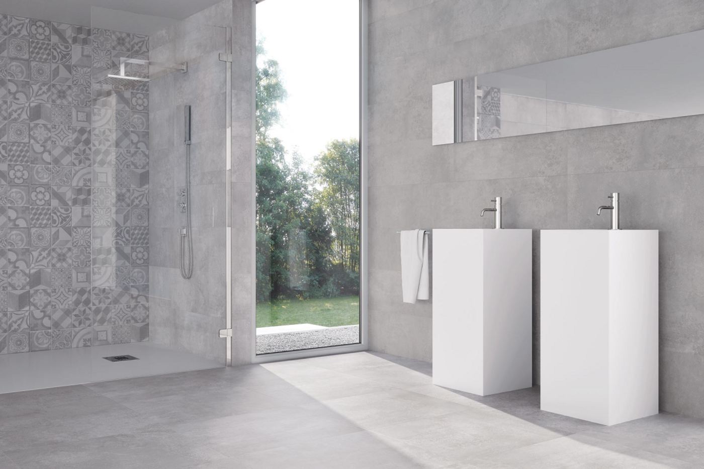 Neutra Pearl 30x90 rett - WDtegels