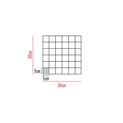 Mozaiek Neutra White 5x5 - WDtegels