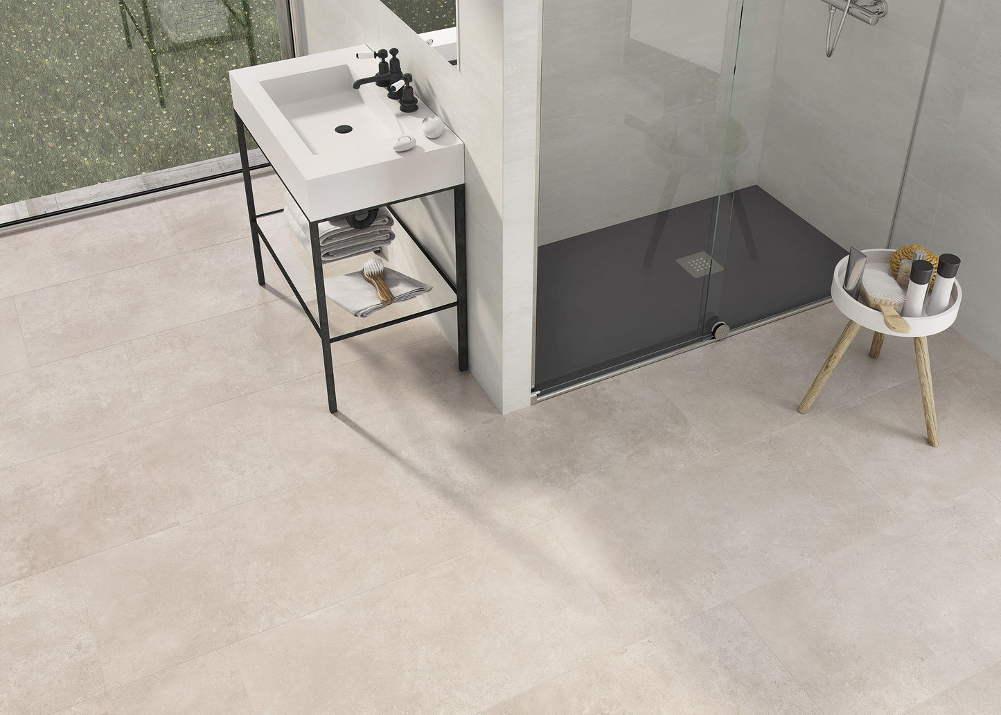 Nexus White 60x60 rett - WDtegels