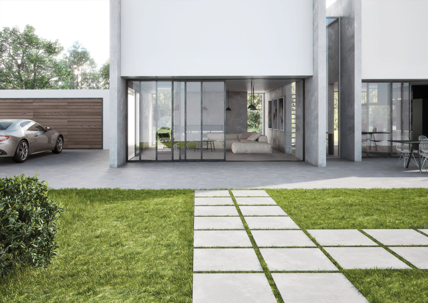 Terrastegel Nexus Pearl 60x60 rett 20mm