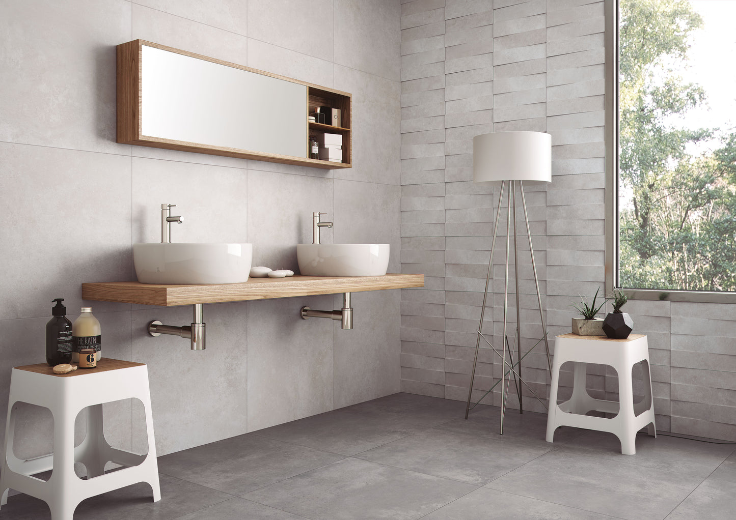 Nexus Glaciar 75x75 rett - WDtegels
