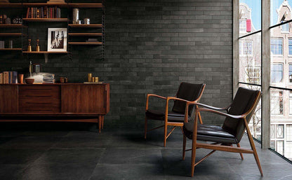 Azulejo de pared Maku oscuro 7,5x30