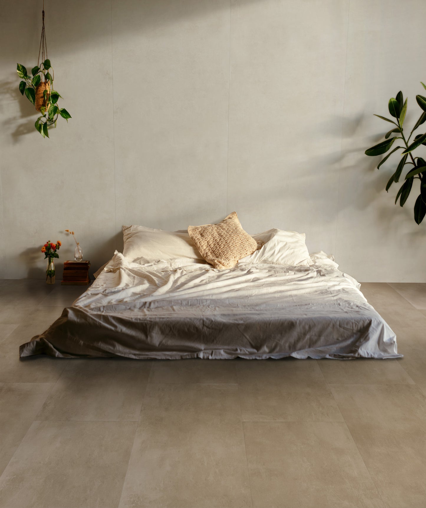 Vloertegel Loft Taupe 120x120 rett - WDtegels