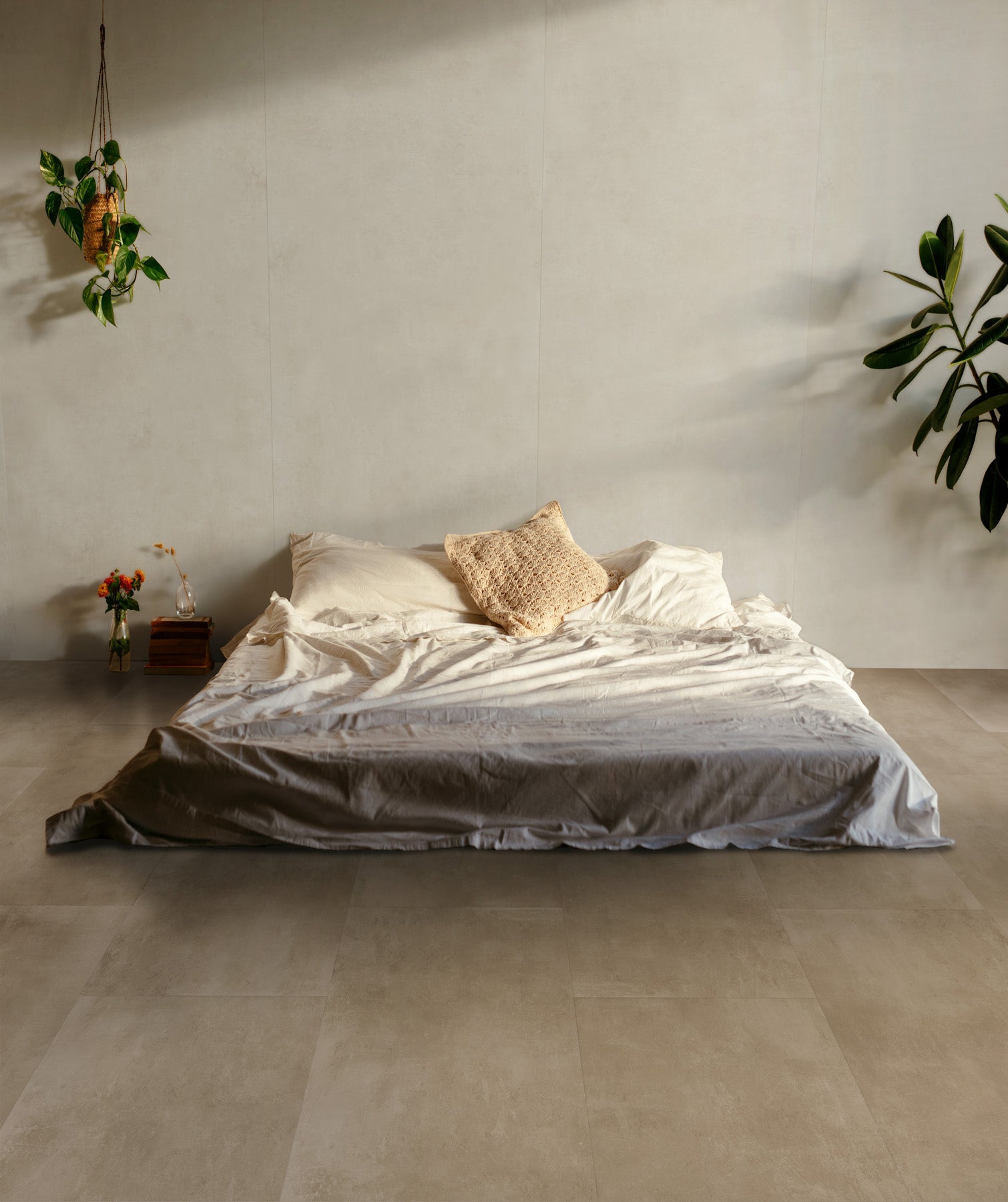Vloertegel Loft Taupe 120x120 rett - WDtegels