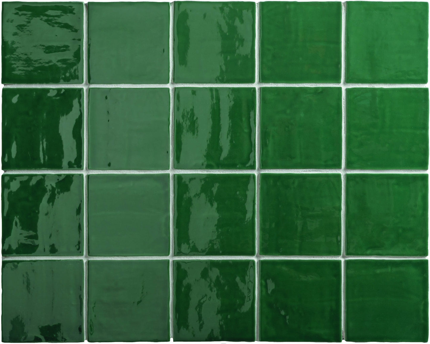 Oud Hollandse witjes Oud Groen 13x13 - WDtegels
