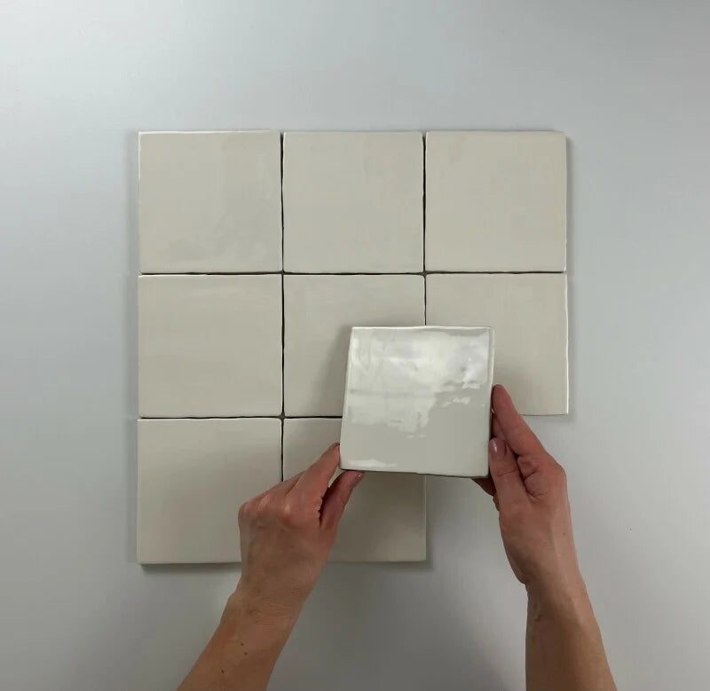 Oud Hollandse witjes Ivoor 13x13