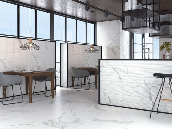 Statuario mat 75x75 rett