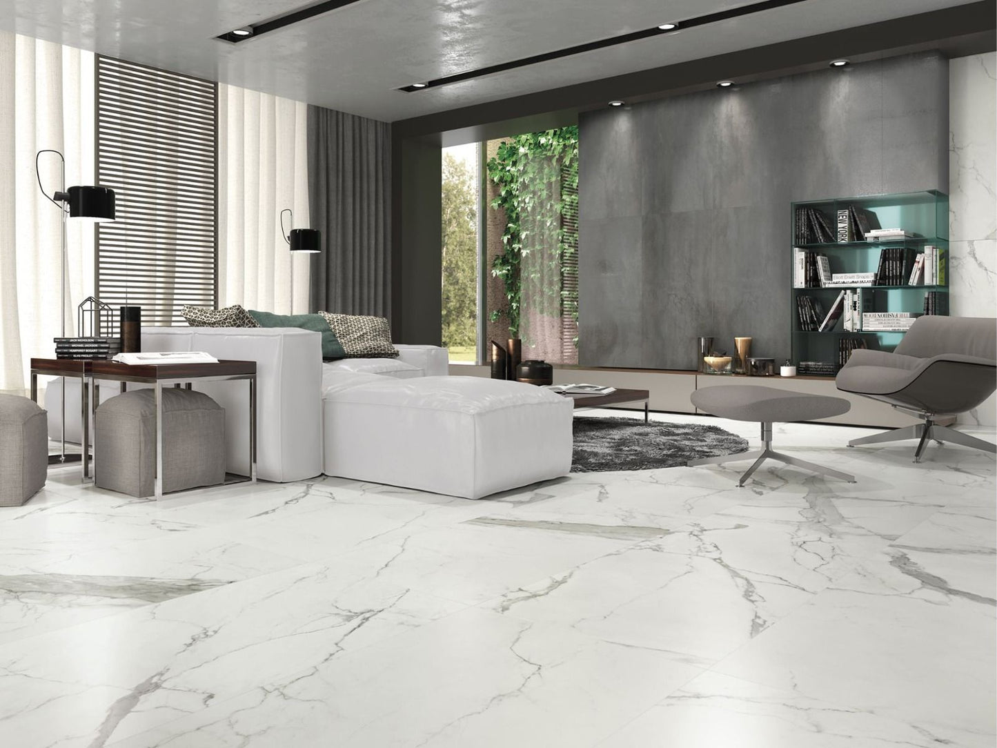 Statuario mat 60x120 rett - WDtegels