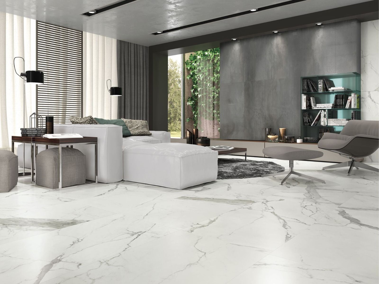 Statuario mat 60x120 rett - WDtegels