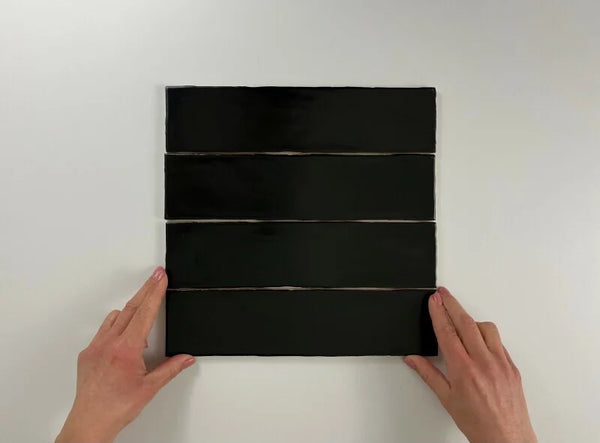 Colonial Black mat 7.5x30
