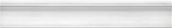 Wall tile Moldura Colonial White matt 5x30