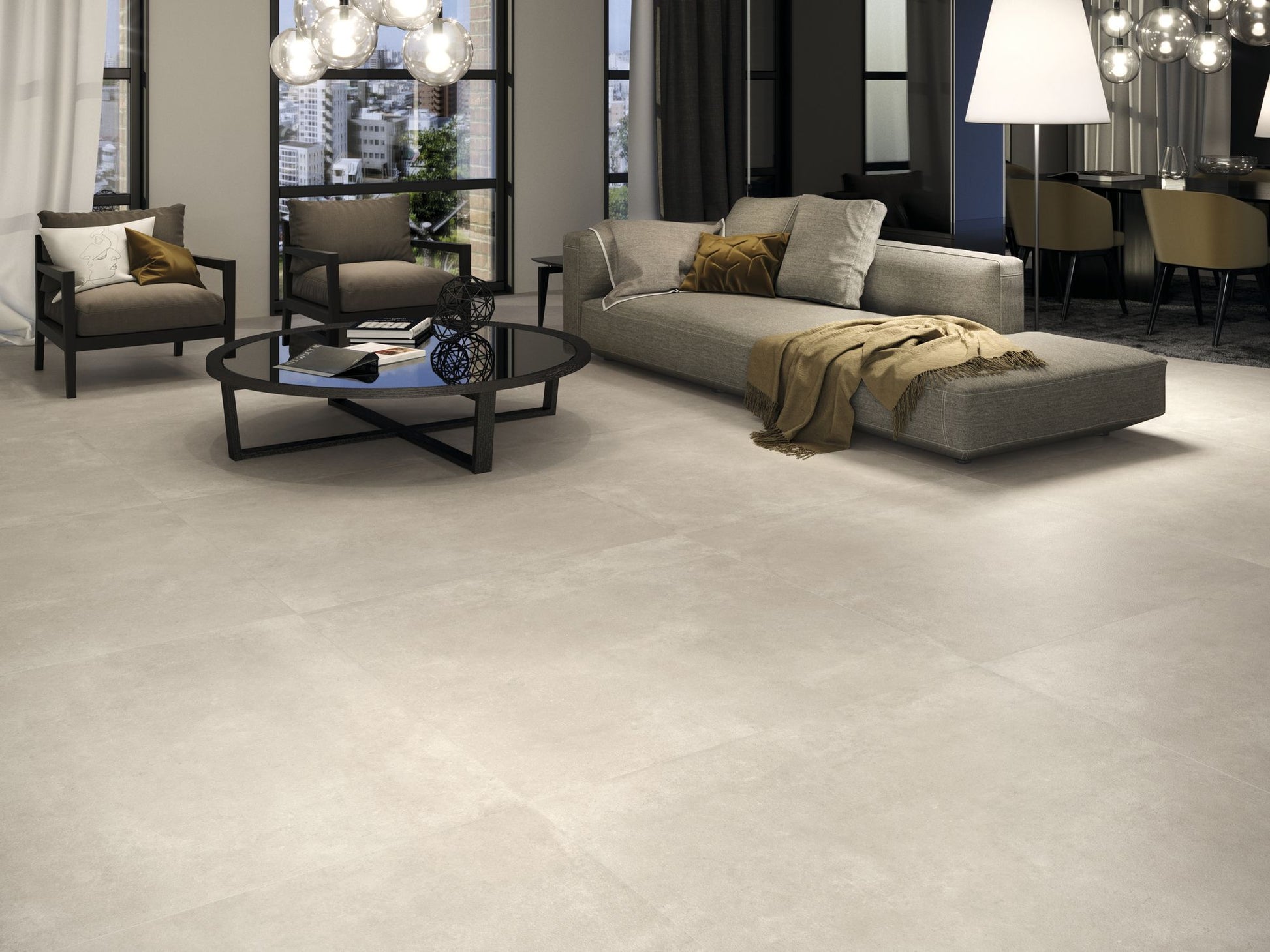 Vloertegel Arkety Sand 120x120 rett - WDtegels