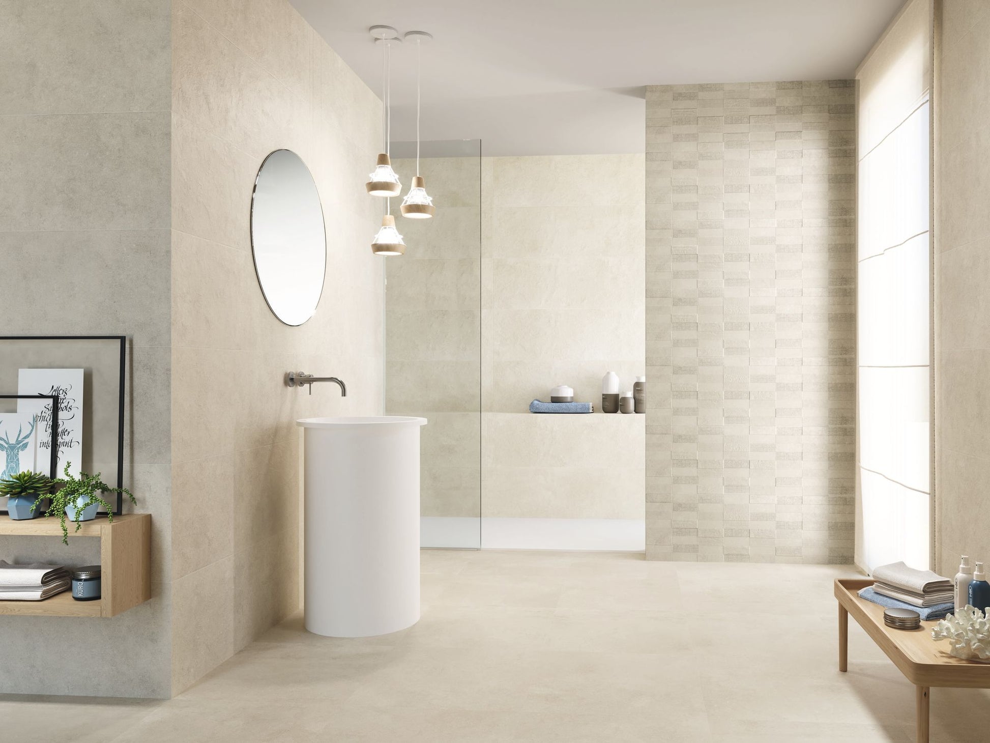 Wandtegel Arkety Taupe 40x120 rett - WDtegels