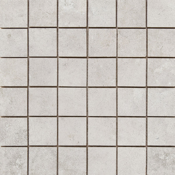 Nexus White mozaiek 5x5 op net