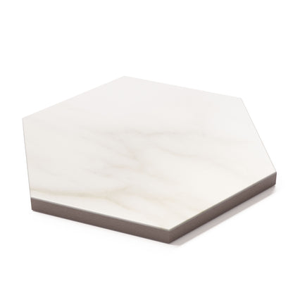 Hexagon Diamond Gold mat 15x17 - WDtegels
