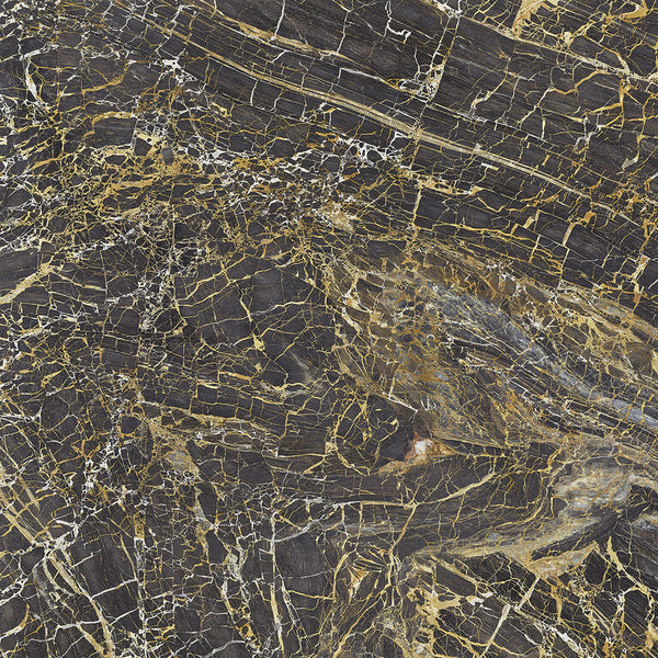 Floor Tile Black Golden Pulido 120x120 rectified